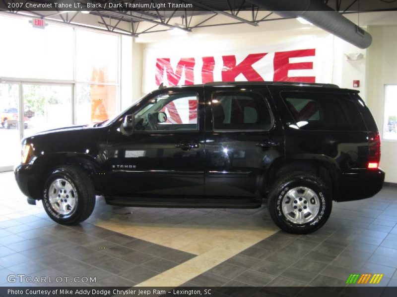 Black / Dark Titanium/Light Titanium 2007 Chevrolet Tahoe LT