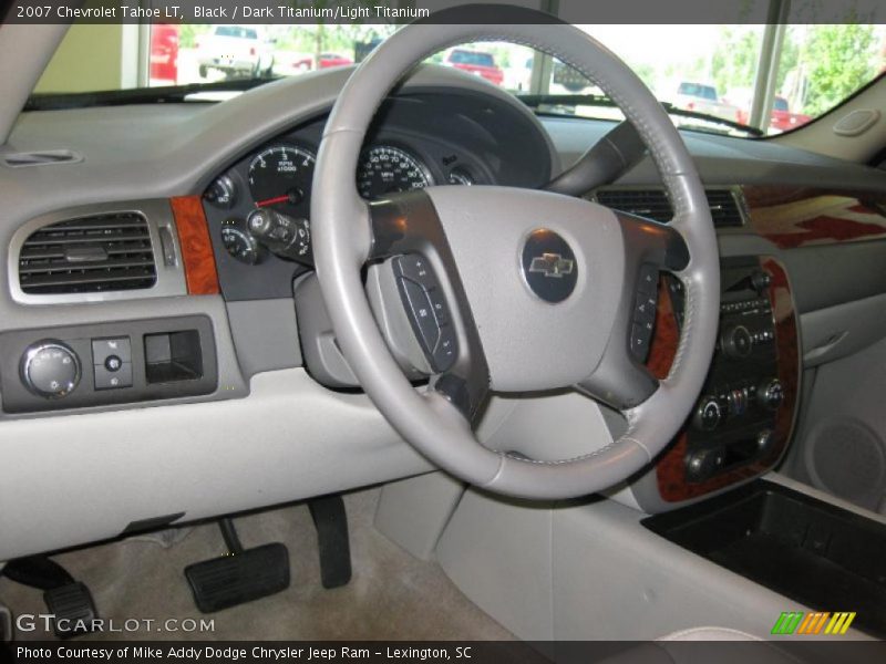 Black / Dark Titanium/Light Titanium 2007 Chevrolet Tahoe LT