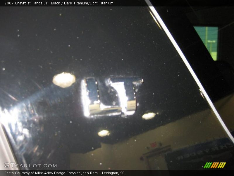 Black / Dark Titanium/Light Titanium 2007 Chevrolet Tahoe LT