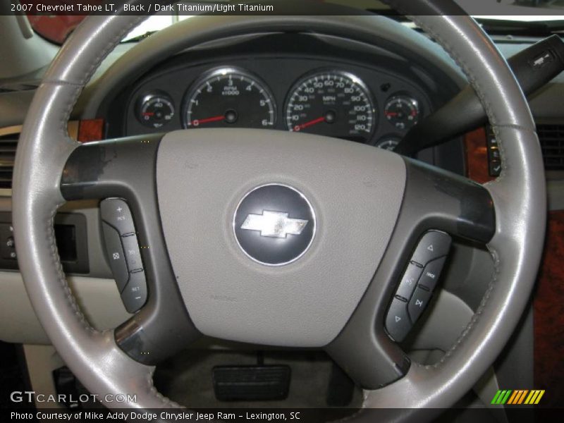 Black / Dark Titanium/Light Titanium 2007 Chevrolet Tahoe LT