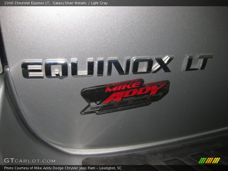 Galaxy Silver Metallic / Light Gray 2006 Chevrolet Equinox LT