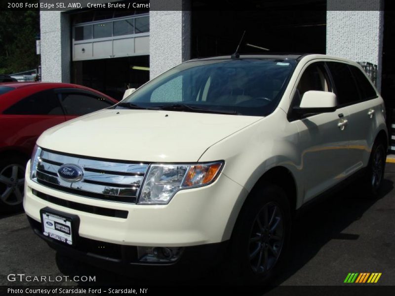 Creme Brulee / Camel 2008 Ford Edge SEL AWD
