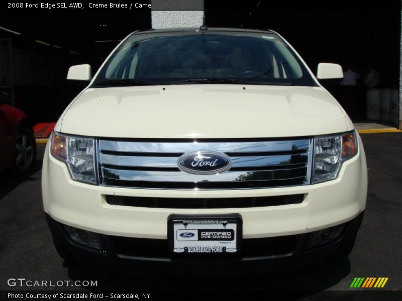 Creme Brulee / Camel 2008 Ford Edge SEL AWD