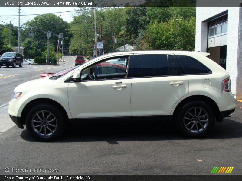 Creme Brulee / Camel 2008 Ford Edge SEL AWD