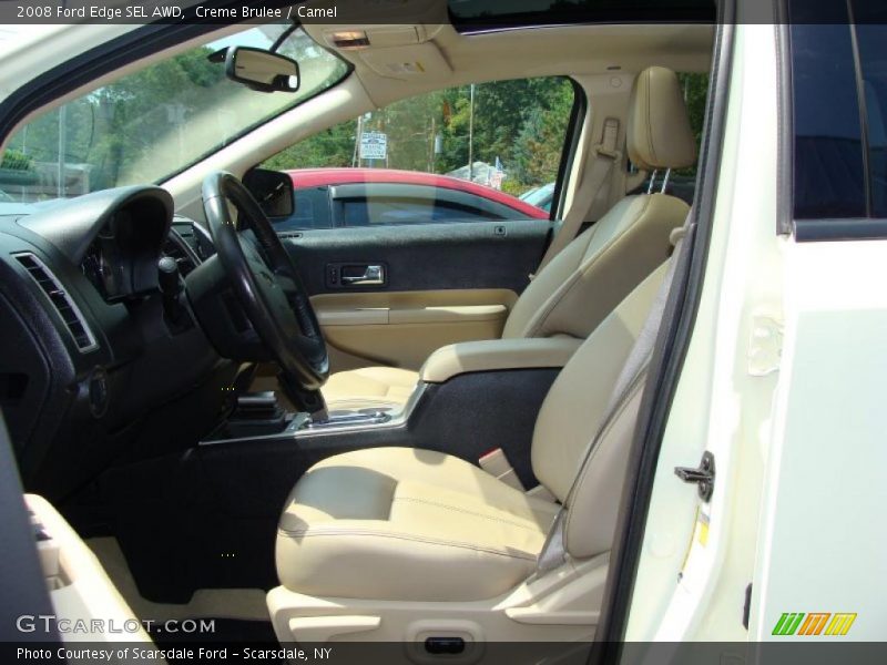 Creme Brulee / Camel 2008 Ford Edge SEL AWD