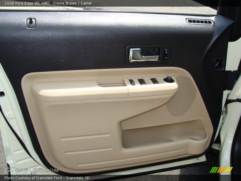 Creme Brulee / Camel 2008 Ford Edge SEL AWD
