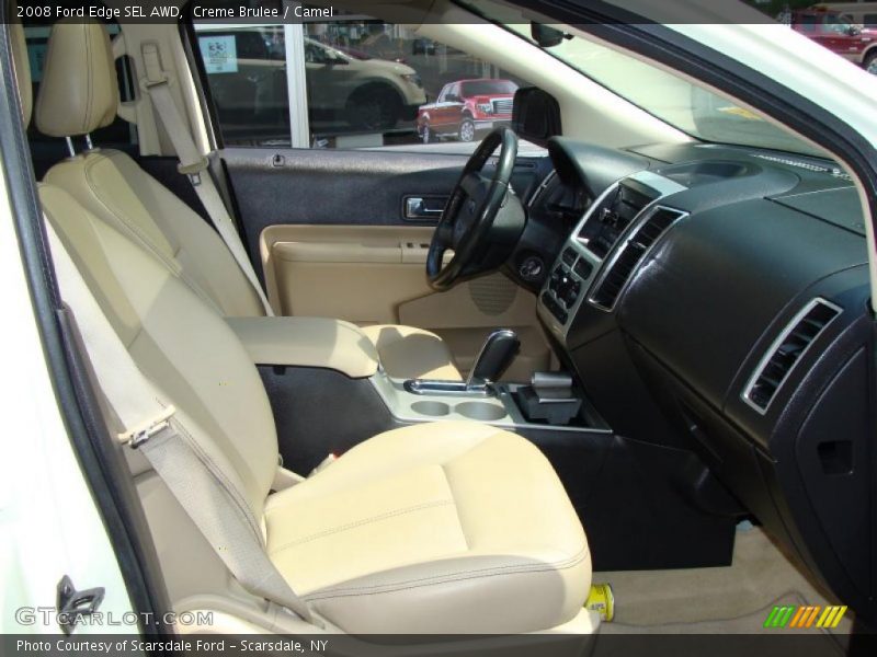 Creme Brulee / Camel 2008 Ford Edge SEL AWD
