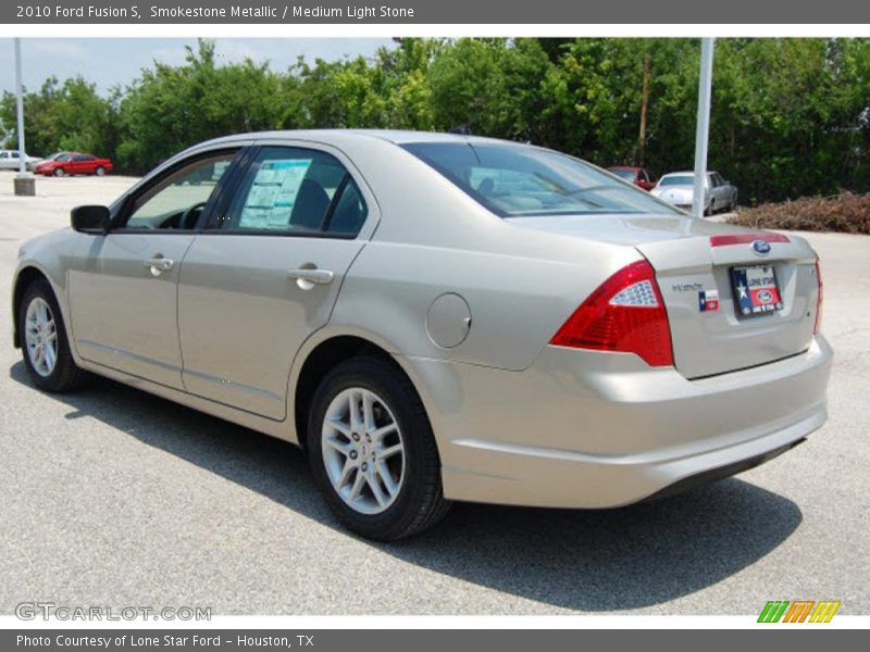 Smokestone Metallic / Medium Light Stone 2010 Ford Fusion S