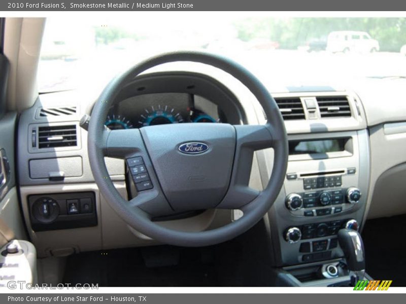 Smokestone Metallic / Medium Light Stone 2010 Ford Fusion S