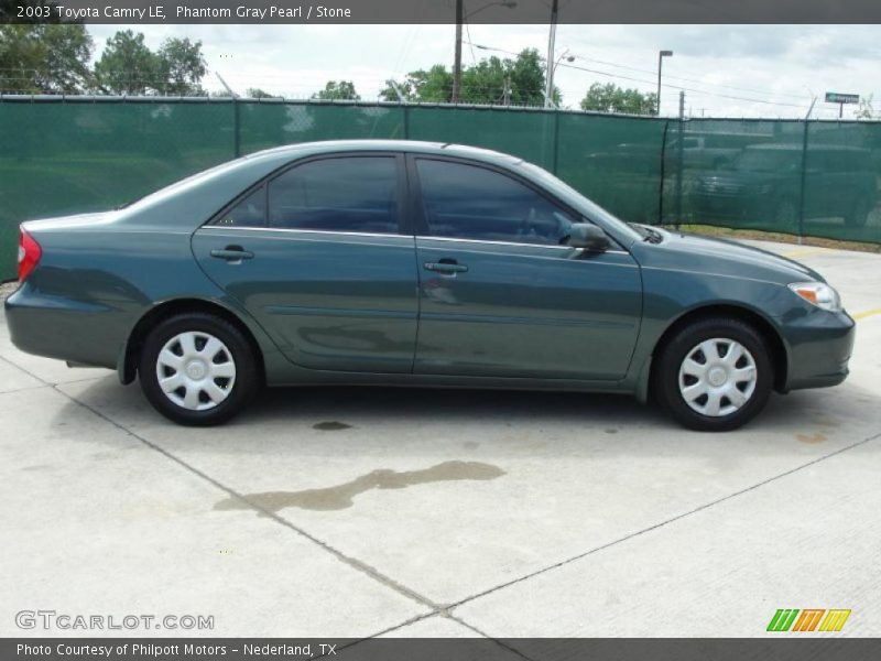 Phantom Gray Pearl / Stone 2003 Toyota Camry LE