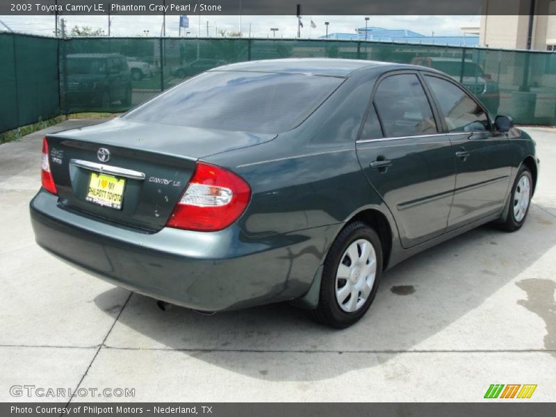 Phantom Gray Pearl / Stone 2003 Toyota Camry LE