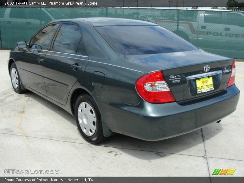 Phantom Gray Pearl / Stone 2003 Toyota Camry LE