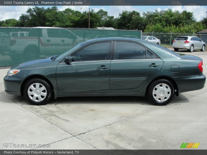 Phantom Gray Pearl / Stone 2003 Toyota Camry LE