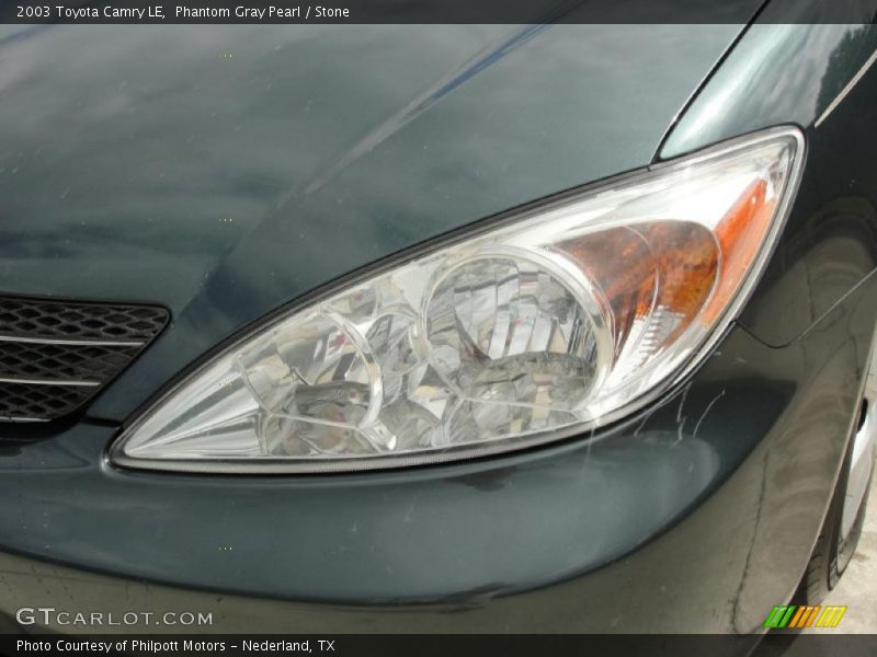 Phantom Gray Pearl / Stone 2003 Toyota Camry LE