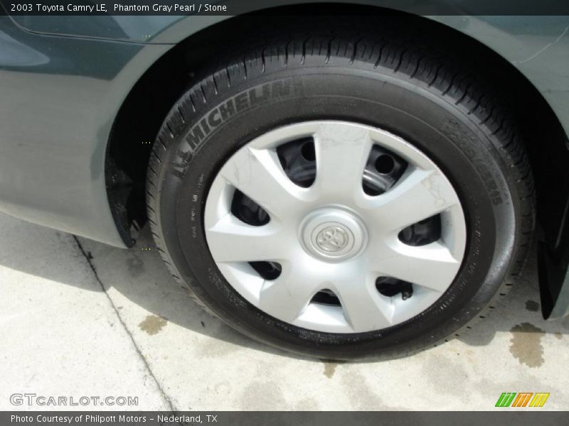 Phantom Gray Pearl / Stone 2003 Toyota Camry LE