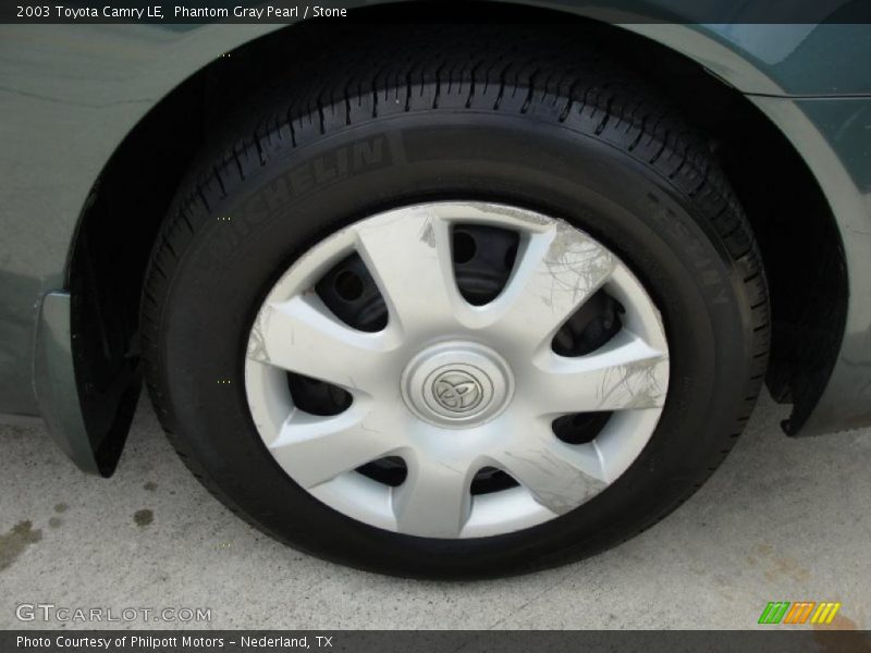 Phantom Gray Pearl / Stone 2003 Toyota Camry LE