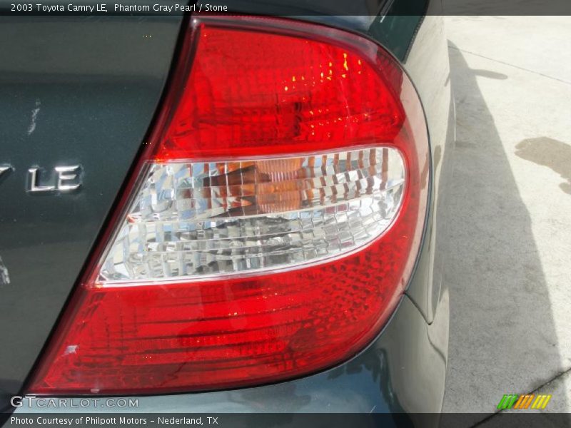Phantom Gray Pearl / Stone 2003 Toyota Camry LE