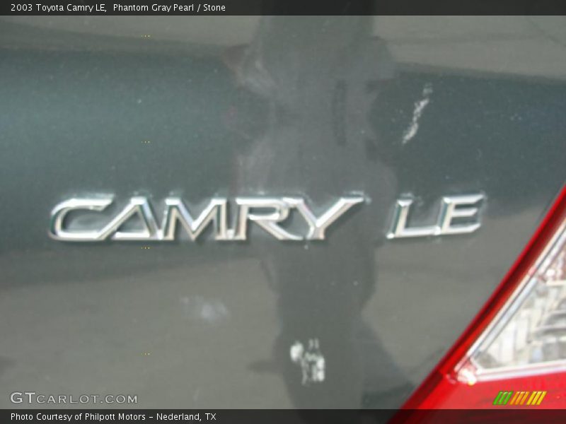 Phantom Gray Pearl / Stone 2003 Toyota Camry LE