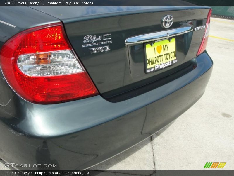 Phantom Gray Pearl / Stone 2003 Toyota Camry LE