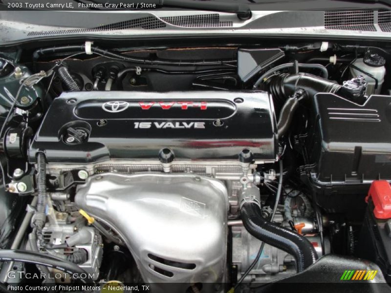 Phantom Gray Pearl / Stone 2003 Toyota Camry LE