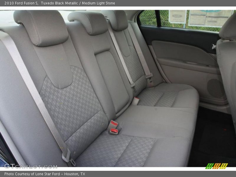 Tuxedo Black Metallic / Medium Light Stone 2010 Ford Fusion S