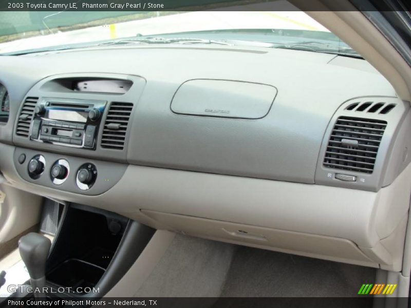 Phantom Gray Pearl / Stone 2003 Toyota Camry LE