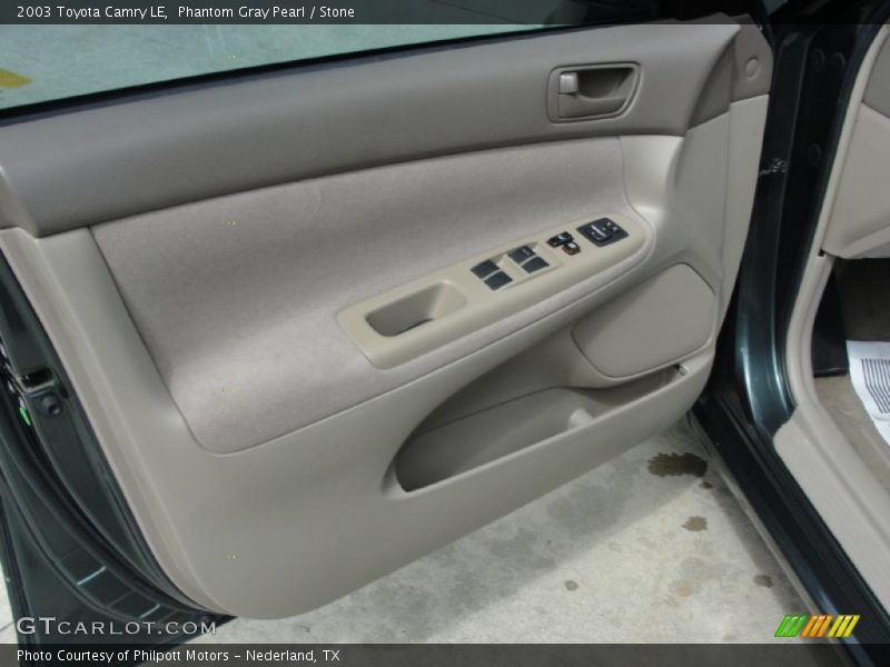 Phantom Gray Pearl / Stone 2003 Toyota Camry LE