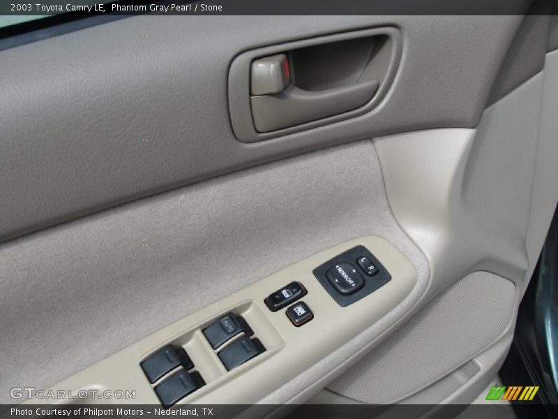 Phantom Gray Pearl / Stone 2003 Toyota Camry LE