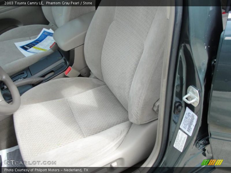 Phantom Gray Pearl / Stone 2003 Toyota Camry LE