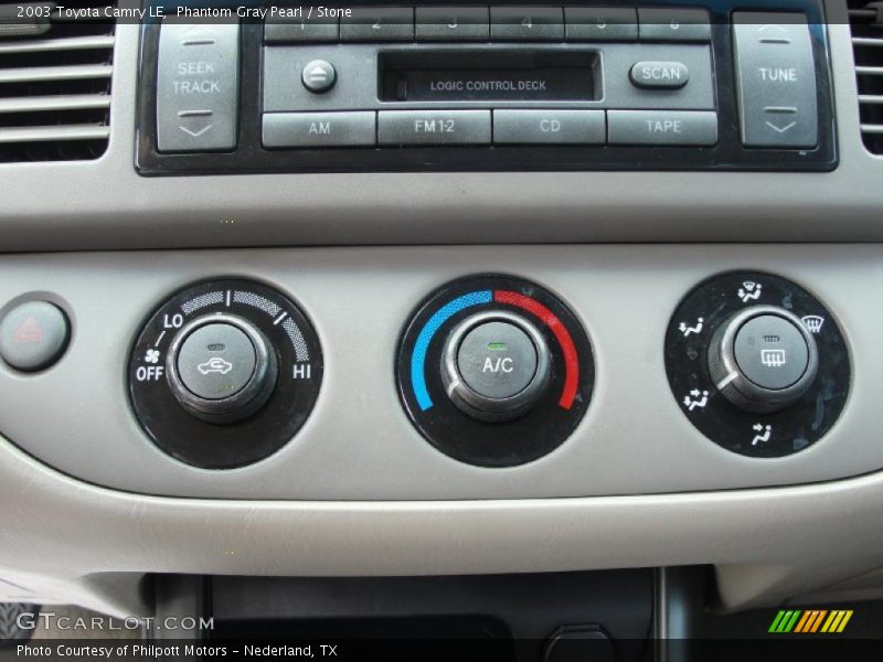 Phantom Gray Pearl / Stone 2003 Toyota Camry LE