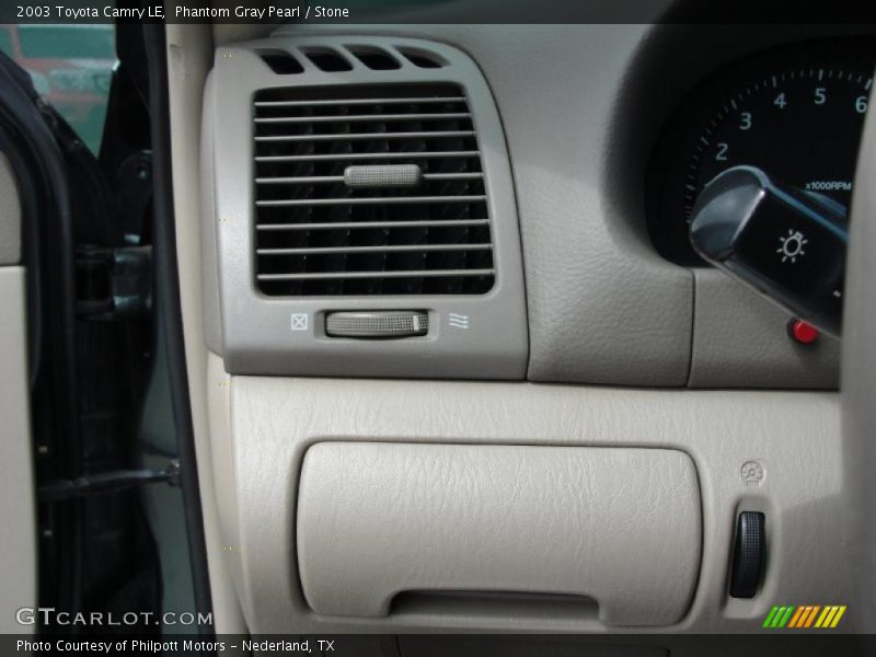 Phantom Gray Pearl / Stone 2003 Toyota Camry LE