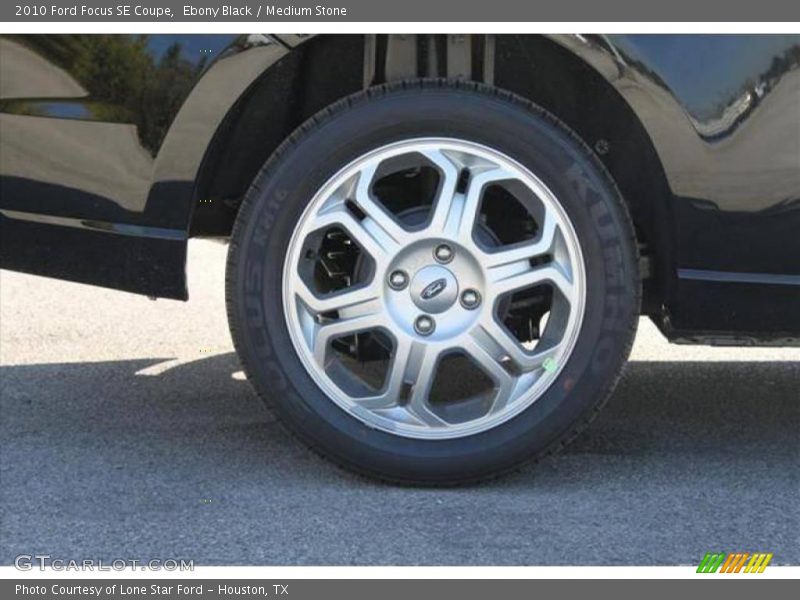 Ebony Black / Medium Stone 2010 Ford Focus SE Coupe