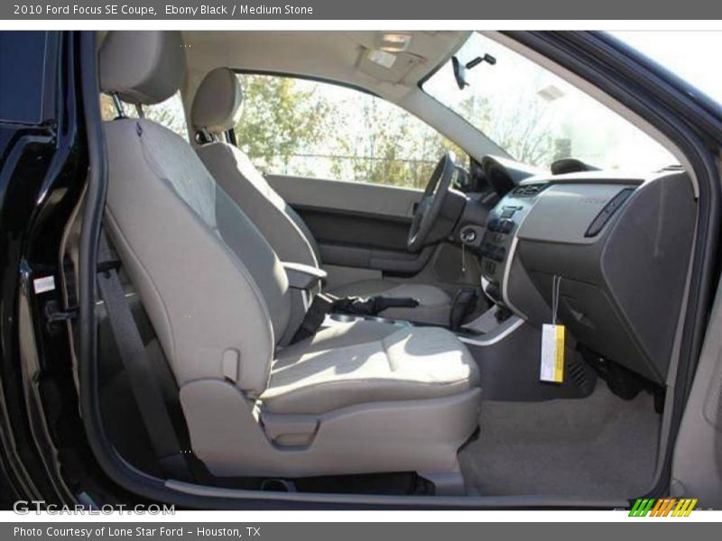 Ebony Black / Medium Stone 2010 Ford Focus SE Coupe