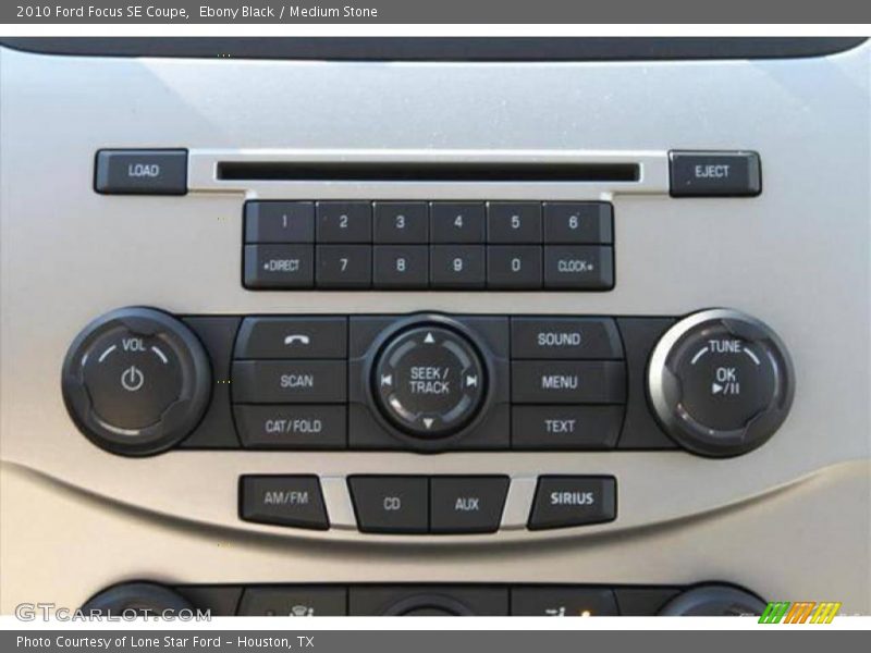 Ebony Black / Medium Stone 2010 Ford Focus SE Coupe