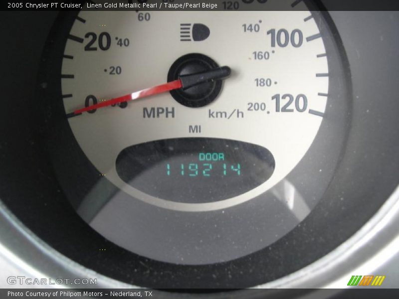 Linen Gold Metallic Pearl / Taupe/Pearl Beige 2005 Chrysler PT Cruiser