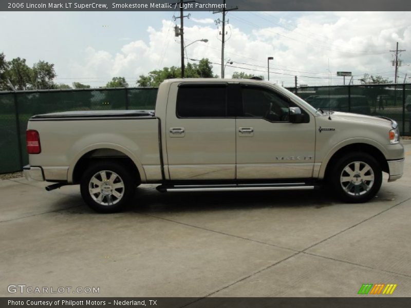 Smokestone Metallic / Light Parchment 2006 Lincoln Mark LT SuperCrew