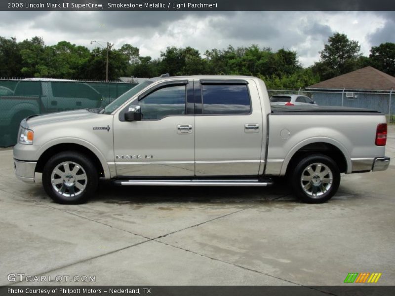 Smokestone Metallic / Light Parchment 2006 Lincoln Mark LT SuperCrew