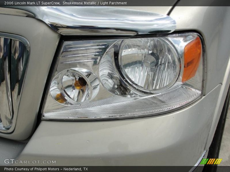 Smokestone Metallic / Light Parchment 2006 Lincoln Mark LT SuperCrew