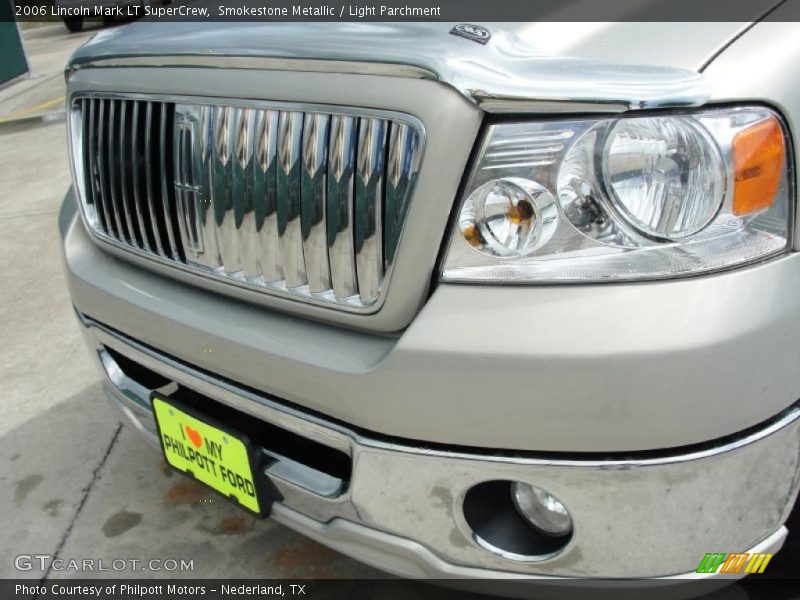 Smokestone Metallic / Light Parchment 2006 Lincoln Mark LT SuperCrew