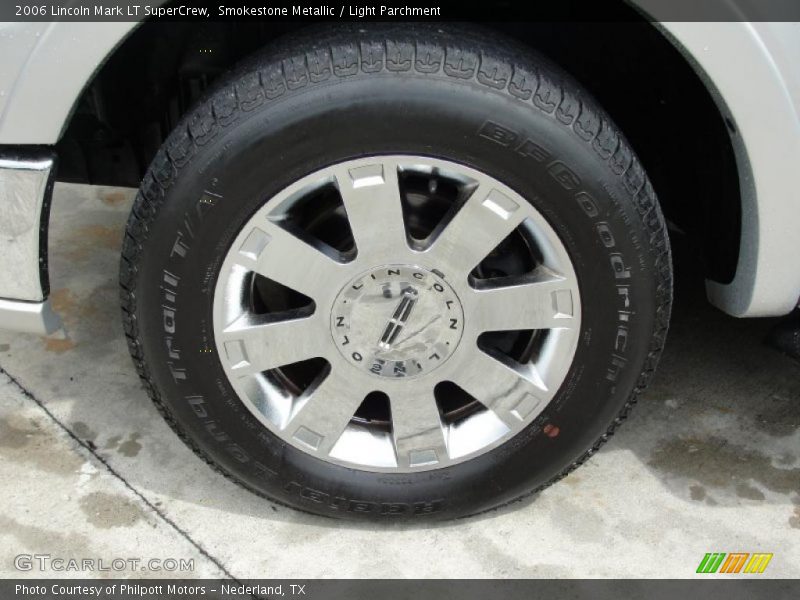 Smokestone Metallic / Light Parchment 2006 Lincoln Mark LT SuperCrew