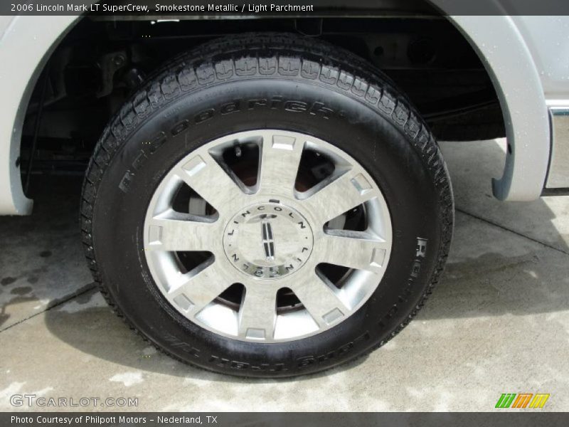 Smokestone Metallic / Light Parchment 2006 Lincoln Mark LT SuperCrew