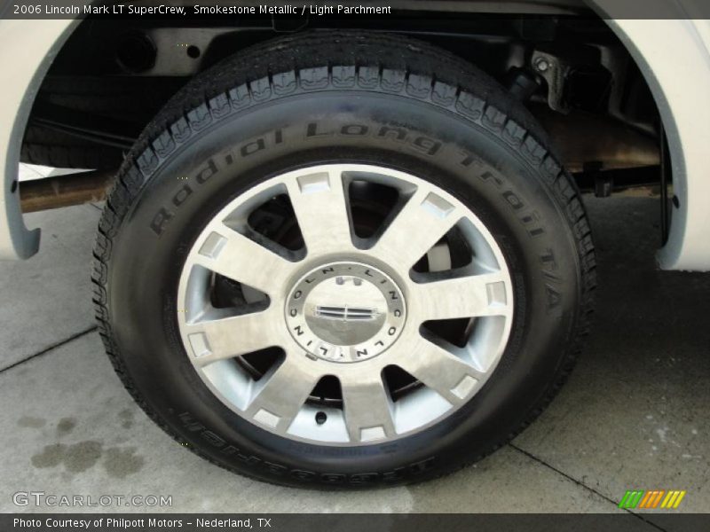 Smokestone Metallic / Light Parchment 2006 Lincoln Mark LT SuperCrew