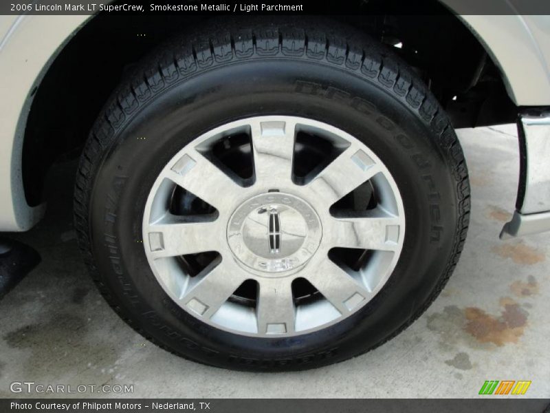 Smokestone Metallic / Light Parchment 2006 Lincoln Mark LT SuperCrew