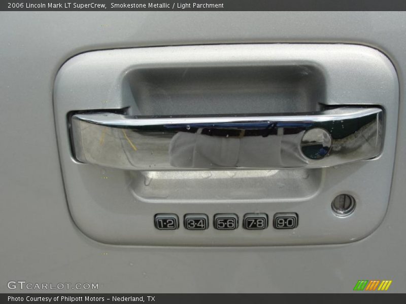 Smokestone Metallic / Light Parchment 2006 Lincoln Mark LT SuperCrew