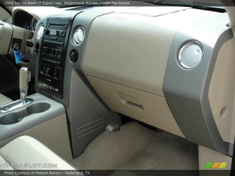 Smokestone Metallic / Light Parchment 2006 Lincoln Mark LT SuperCrew