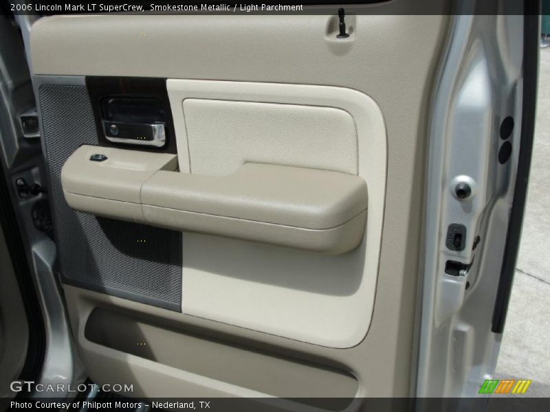 Smokestone Metallic / Light Parchment 2006 Lincoln Mark LT SuperCrew