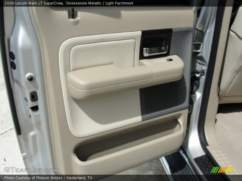 Smokestone Metallic / Light Parchment 2006 Lincoln Mark LT SuperCrew