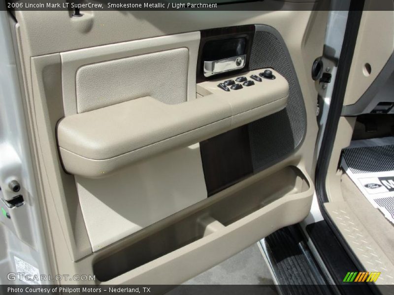 Smokestone Metallic / Light Parchment 2006 Lincoln Mark LT SuperCrew