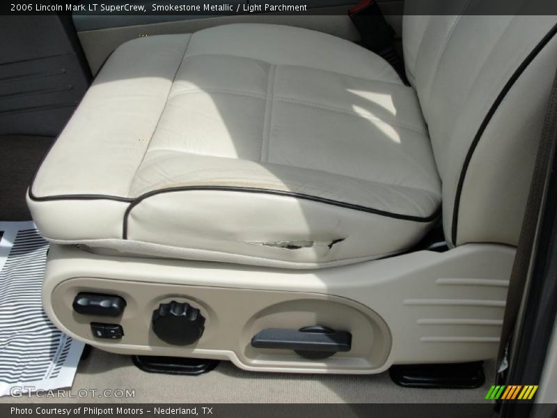Smokestone Metallic / Light Parchment 2006 Lincoln Mark LT SuperCrew