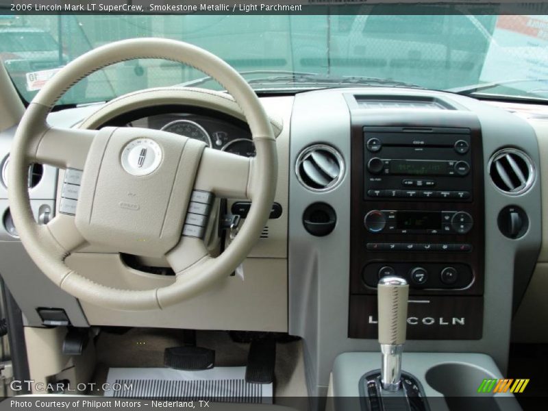 Smokestone Metallic / Light Parchment 2006 Lincoln Mark LT SuperCrew